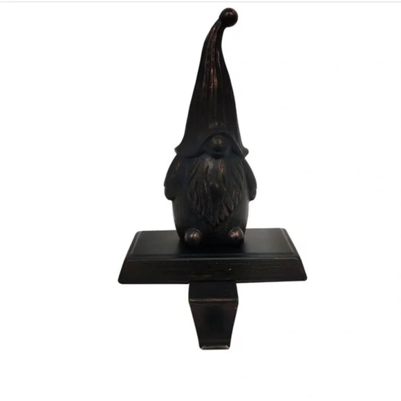 Bronze Gnome Christmas Stocking Holder by Place & Time, NWT - Picture 8 of 8